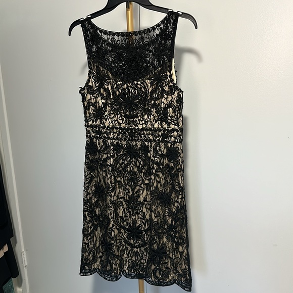 Cinderella Divine Black Beaded Party Dress Size Medium. - Picture 5 of 8